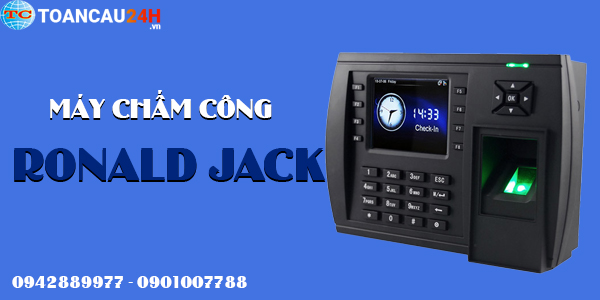 Máy Chấm Công Ronald Jack - Máy chấm công vân tay, thẻ giấy, chấm công khuôn mặt