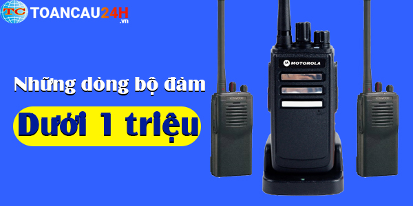 Top những bộ đàm hot nhất giá rẻ dưới 1 triệu dồng hiện nay - Bộ đàm chính hãng