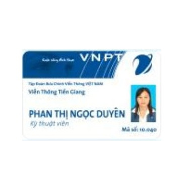 Thẻ Nhân Viên có Chip cảm ứng