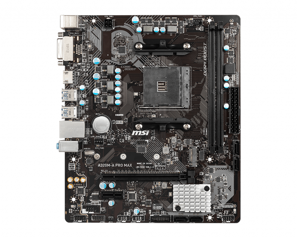 Mainboard MSI A320M-A PRO MAX(GB)