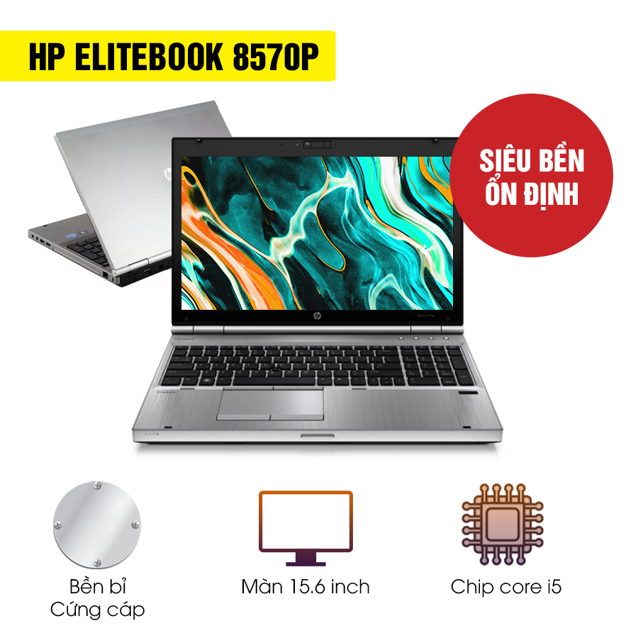 Laptop Xách Tay HP Elitebook 8570p - Intel Core i5