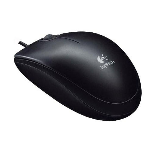 Chuột Logitech B100 Black (GB)